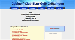 Desktop Screenshot of cgc-groetzingen.heinzspiekermann.de